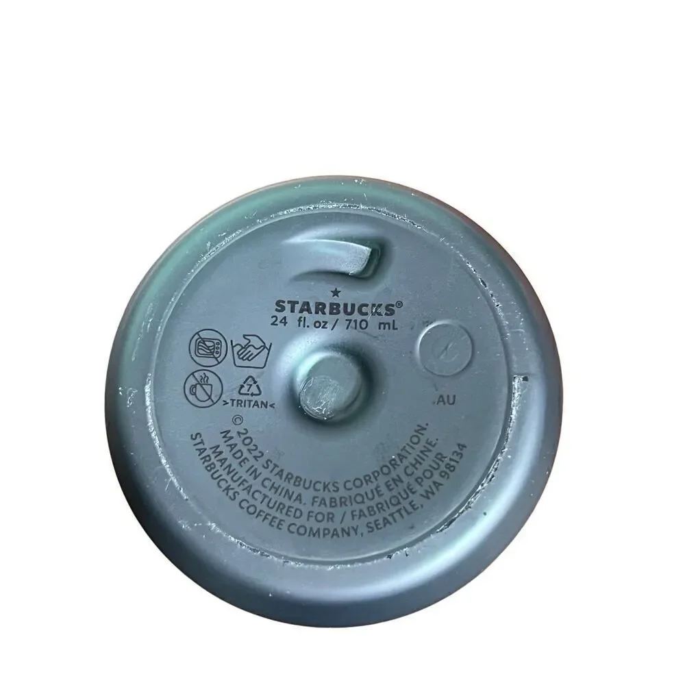 Starbucks Emerald Green Textured 22oz Water Bottle  2022 Starbucks